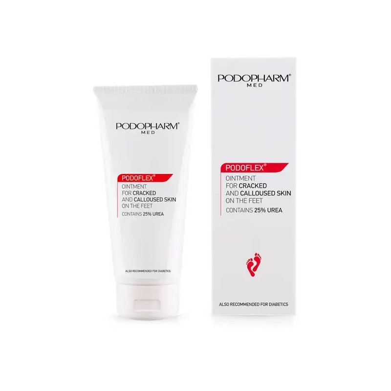 PODOPHARM PODOFLEX® Maść do popękanej i zrogowaciałej skóry stóp 75ml - 1