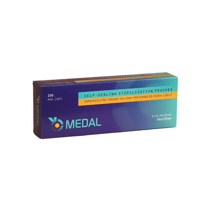 copy of Torebki do sterylizacji MEDAL 90x230 opakowanie - 1