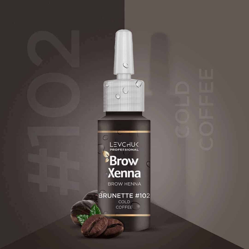 BrowXenna 102 Cold Coffee Henna pudrowa 10ml - 1