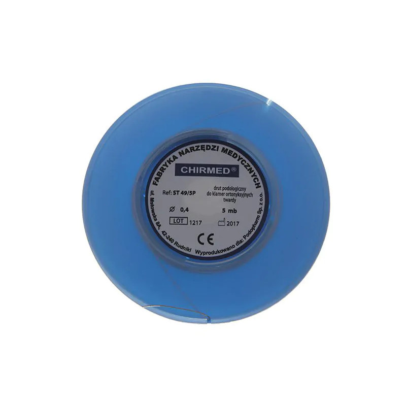 ph-drut podologiczny twardy 0,3mm/5m - 1