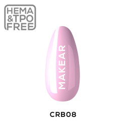 Makear-Color Rubber Base Candy Pink 8ml - 2