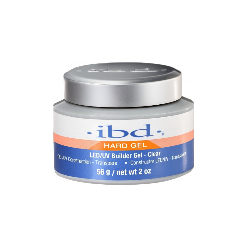 IBD Hard  Gel French XTREME żel budujący UV/LED CLEAR (bezbarwny) 14g - 1