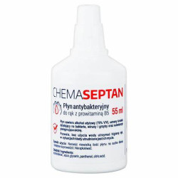 ChemaSeptan Płyn antybakteryjny do rąk 55ml