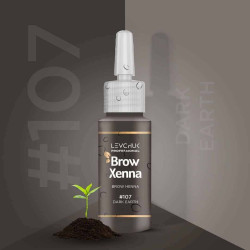 BrowXenna 107 Dark Earth Henna pudrowa 10ml