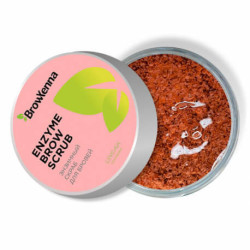 BrowXenna Peeling enzymatyczny do brwi z keratoliną 50g
