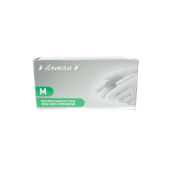 Doman-rękawice Doman winyl bezpudrow M - 1