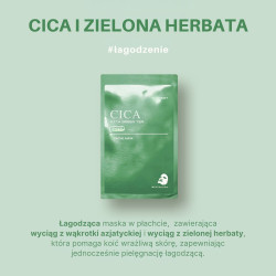 SKIN627-Maseczka Cica Green Tea - 3