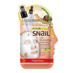 Purederm-maseczka 2 etapowa rozjaśniając - 1