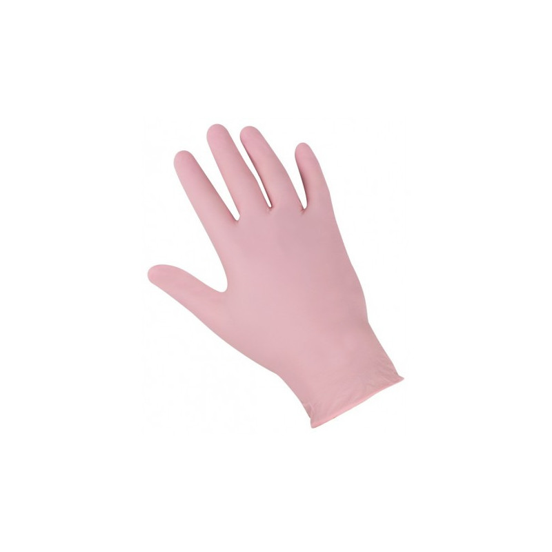 MedaSept-Rękawice pink nitryl S - 1