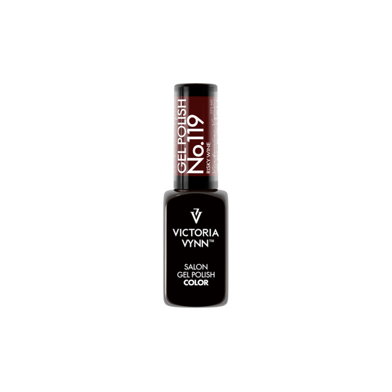 vv-gel polish 119 risky wine 8ml. - 1