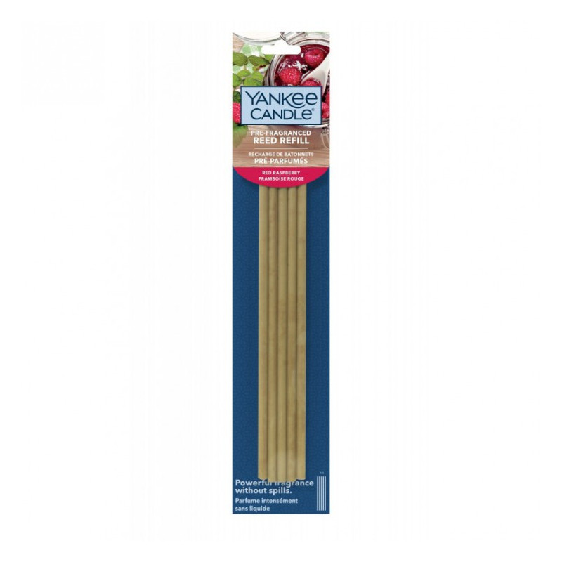 Yankee Candle - Pałeczki zapachowe Red Raspberry 120ml - 1