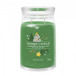 YC-Świeca duża Shimmering  Christmas  Market Tree 567g - 1