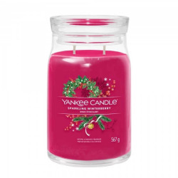 YC-Świeca duża Sparkling Winterberry  567g - 1
