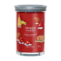 YC-Świeca Tumkbler z dwoma knotami Big  Apple Christmas  567g - 1