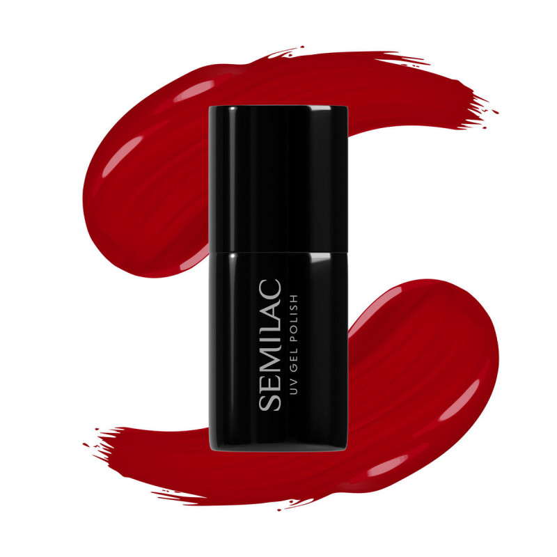 Semilac - Lakier Hybrydowy 608 Soft Red  7ml - 1