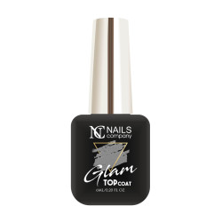 NC-Glam top coat silver 6ml - 1