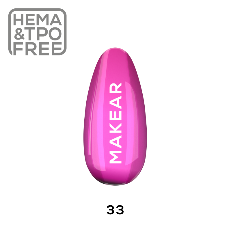 Makear-Lakier hyb.33 Flirt Alert 33 8ml - 1
