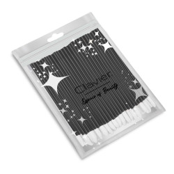 Clavier-Aplikatory do ust welurowe  czarne 50szt - 1