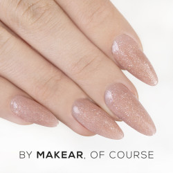 Makear-ChallenGel-HG16 Nude Shimmer 15ml - 2