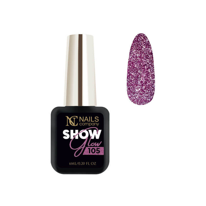 Nails Company - Lakier hybrydowy glow show 105 6ml