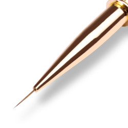 Clavier-Pędzelek Gold do zdobień i żelu  nr 6/10mm - 6