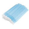 Clavier-Mikroszczoteczki/aplikatory  brokat niebieski 100szt - 4