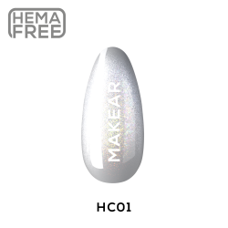 Makear-Lakier hybrydowy HC01 Holo Cat  Eye 8ml - 1