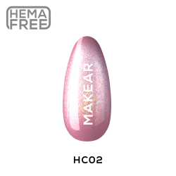 Makear-Lakier hybrydowy HC02 Holo Cat  Eye 8ml - 1