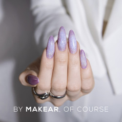 Makear-Lakier hybrydowy HC02 Holo Cat  Eye 8ml - 3