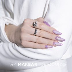 Makear-Lakier hybrydowy HC02 Holo Cat  Eye 8ml - 6