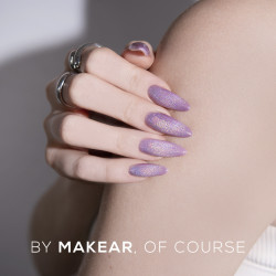 Makear-Lakier hybrydowy HC02 Holo Cat  Eye 8ml - 7