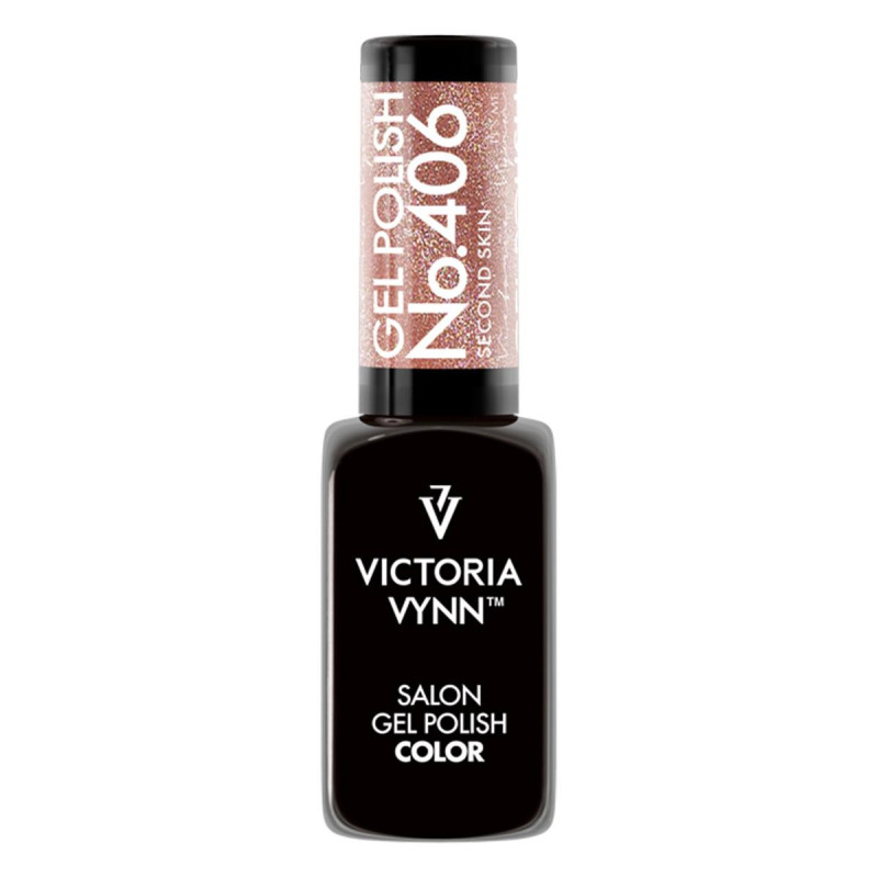vv-gel polish 406 Second Skin 8ml - 1