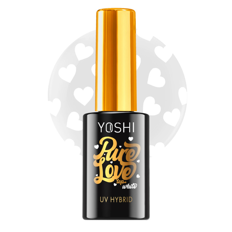 YOSHI-Pure Love TOP WHITE UV HYBRID 10ml - 1