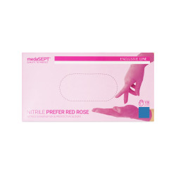 MedaSept-Rękawice magenta nitryl L - 1