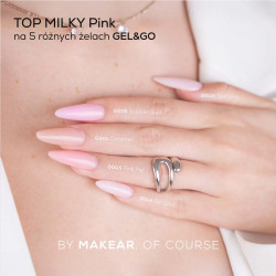 Makear-Top Milky Pink-TM Pink 8ml - 3