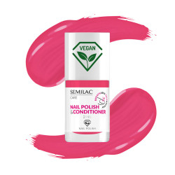 Semilac - 031 Lakier klasyczny z odżywka  2w1BREATHHable TECHnology 7ml - 1