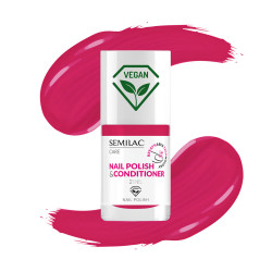 Semilac - 030 Lakier klasyczny z odżywka  2w1BREATHHable TECHnology 7ml - 1