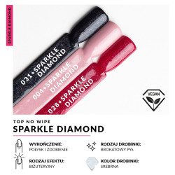 Semilac - Top No Wipe Sparkle Diamond 7ml - 2