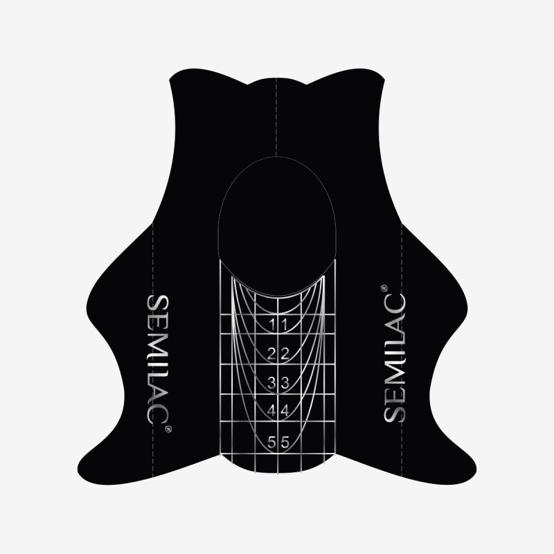 Semilac-Shaper Slim Nail Form 100szt - 1