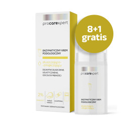 ProCareXpert Enzymatyczny krem podologiczny złuszczająco-zmiękczający 100 ml - Zestaw 8 +1 - 1