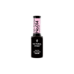 vv-gel polish 014 babydoll pink 8ml. - 1