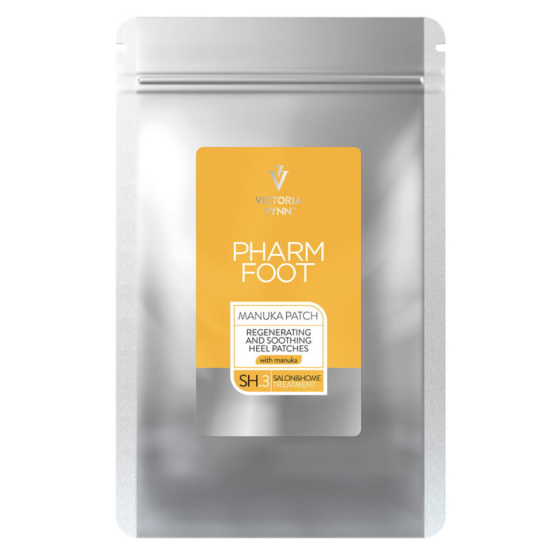 Pharm Foot - MANUKA PATCH - Regenerująco-łagodzące plastry do pięt, 20szt. - 1