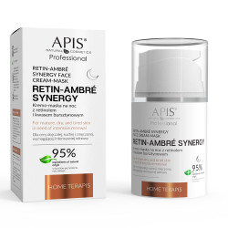 Apis-Retin-Ambre Home Terapis  Kremo-maska na noc z retinolem i kwasem bursztynowym 50ml - 1