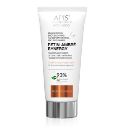 Apis-Retin-Ambre Synergy Home Terapis  Regenerujący balsam do ciała i rąk z retinolem i kwasem bursztynowym na noc 200ml - 1