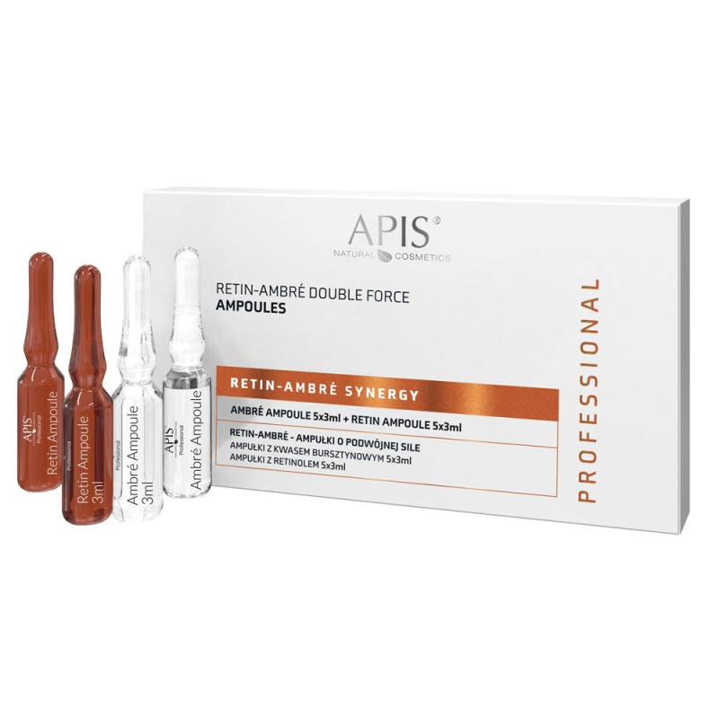 Apis-Retin-Amber Ampułki o podwójnej  sile10szt x3 ml - 1