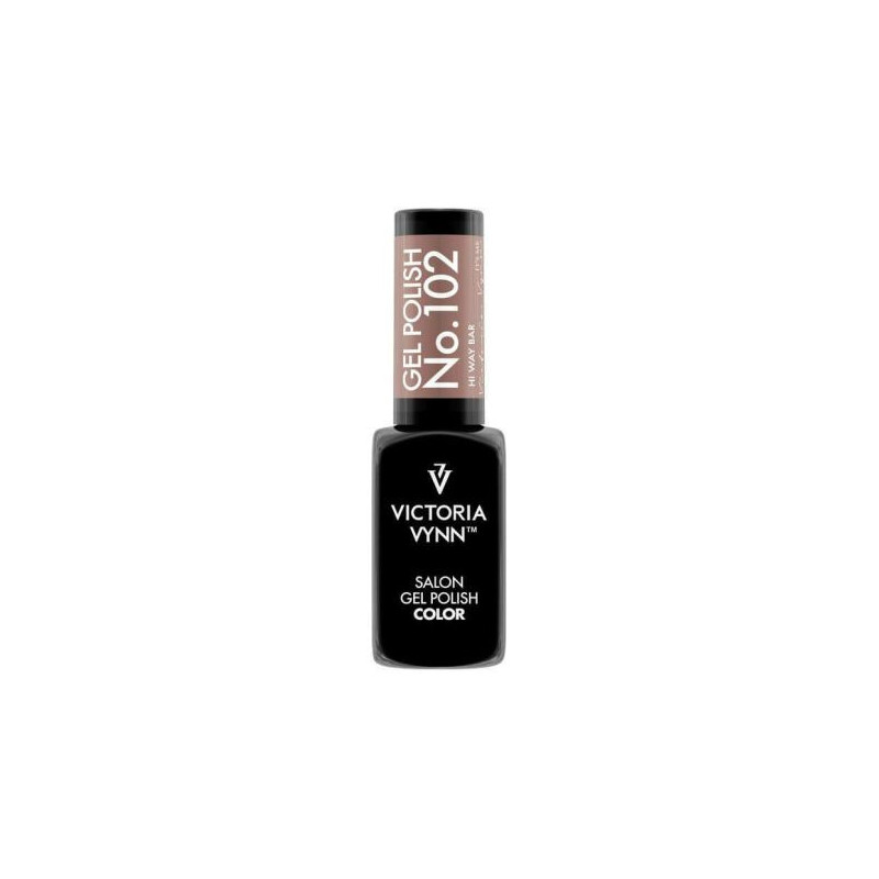 vv-gel polish 102 hi way bar 8ml. - 1