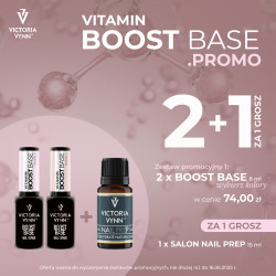 copy of copy of 2x BOOST BASE NUDELL 8ml + 1x SALON NAIL PREP 15ml - 1