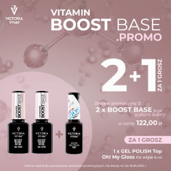 copy of copy of copy of copy of copy of 2x BOOST BASE NUDELL 8ml + 1x SALON NAIL PREP 15ml - 1