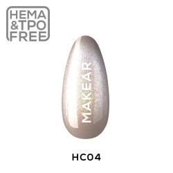 Makear - Lakier hybrydowy HC04 Holo Cat  Eye 8ml - 1