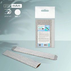 STA-Wymienne pilniki pampAm na bazie  miękkiej SMART 20 100 grit 30szt - 2